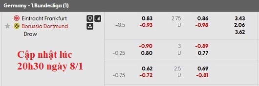 Nhận định, soi kèo Frankfurt vs Dortmund, 2h00 ngày 10/1: Sa lầy ở Deutsche Bank Park - Ảnh 5