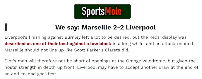 Chuyên gia Tony Ansell dự đoán Marseille vs Liverpool, 3h00 ngày 22/1 - Ảnh 1