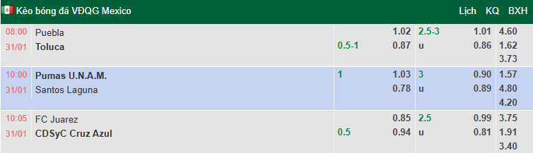 Nhận định, soi kèo Pumas UNAM vs Santos Laguna, 10h00 ngày 31/1: Khó có bất ngờ - Ảnh 1
