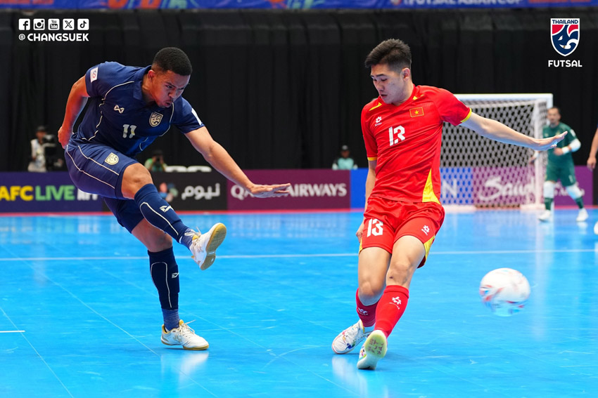 Tuyển futsal Việt Nam bỏ lỡ h&agrave;ng loạt cơ hội, thua Th&aacute;i Lan ở VCK ch&acirc;u &Aacute; - Ảnh 1