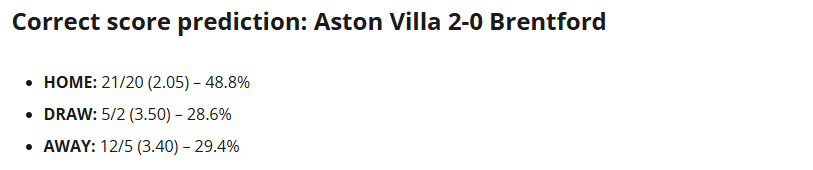 Siêu máy tính dự đoán Aston Villa vs Brentford, 21h00 ngày 1/2 - Ảnh 1