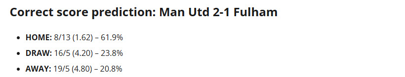 Siêu máy tính dự đoán MU vs Fulham, 21h00 ngày 1/2 - Ảnh 1