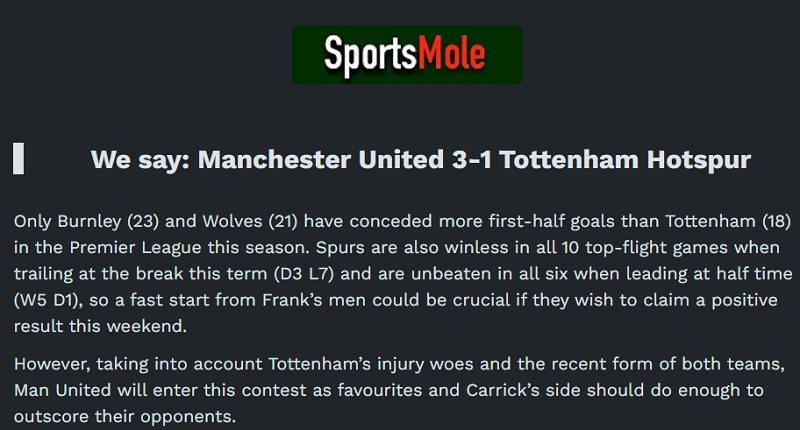 Chuy&ecirc;n gia dự đo&aacute;n MU vs Tottenham, 19h30 ng&agrave;y 7/2 - Ảnh 1