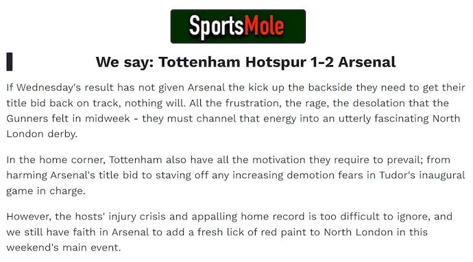 Chuy&ecirc;n gia Tony Ansell dự đo&aacute;n Tottenham vs Arsenal, 23h30 ng&agrave;y 22/2 - Ảnh 1