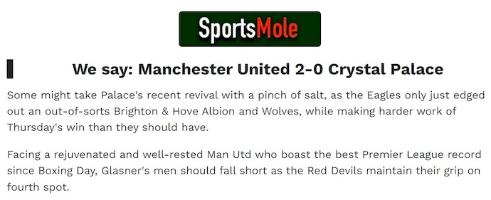 Chuyên gia Tony Ansell dự đoán MU vs Crystal Palace, 21h00 ngày 1/3 - Ảnh 1