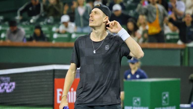 Tsitsipas thua sốc ở vòng 1 Indian Wells Masters, rơi khỏi top 50 thế giới - Ảnh 1