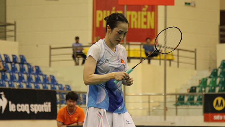 Vũ Thị Trang thua hạt giống số 1 tại giải cầu lông Ruichang China Masters 2026 - Ảnh 1