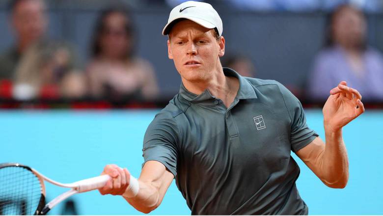Sinner lội ngược dòng vào vòng 2 Madrid Open 2026 - Ảnh 1