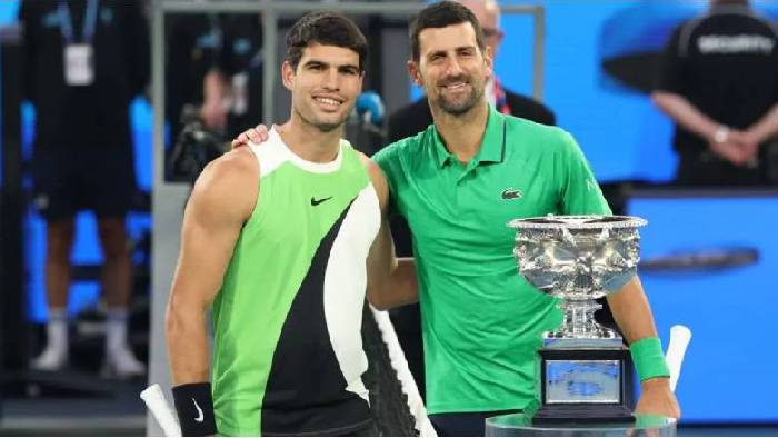 Alcaraz: ‘Djokovic đã truyền cảm hứng cho tất cả các VĐV thể thao’