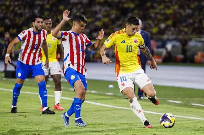 Soi kèo góc Colombia vs Paraguay, 07h00 ngày 03/10