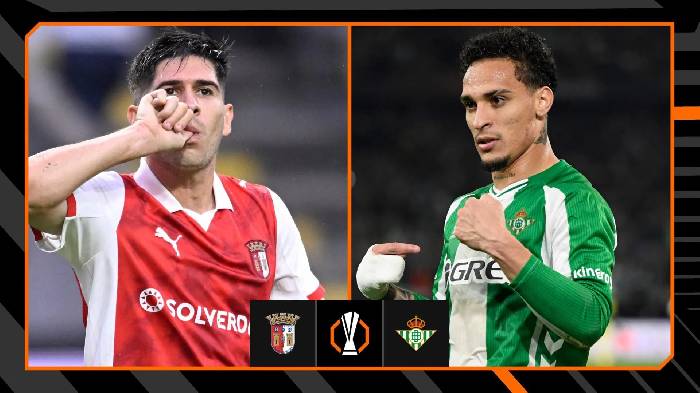 Nhận định, soi kèo Braga vs Real Betis, 23h45 ngày 8/4: Điểm tựa Municipal