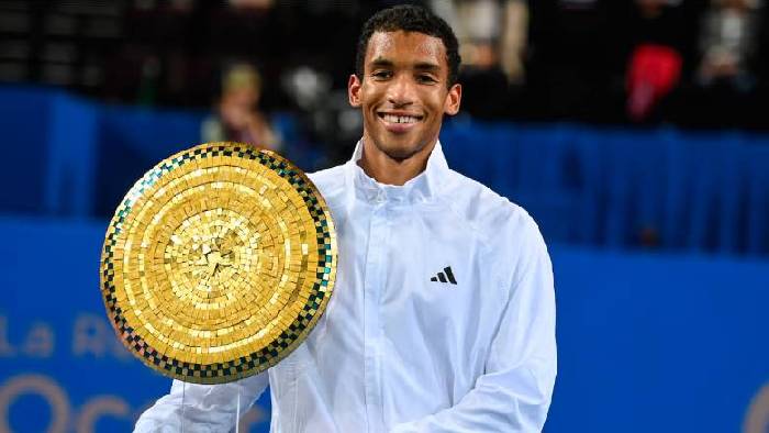 Auger-Aliassime bảo vệ thành công ngôi vô địch Open Occitan