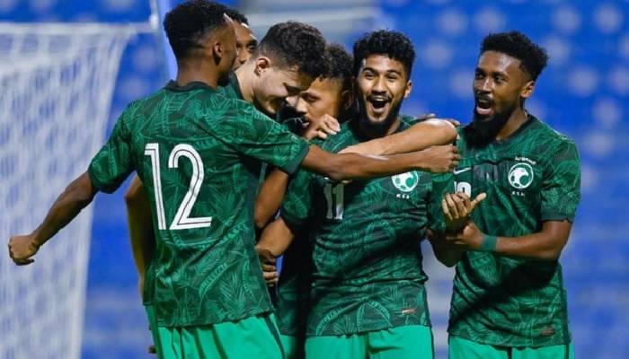 U23 Saudi Arabia tập các pha cố định để ngăn ngừa mối hiểm hoạ bóng chết từ Việt Nam