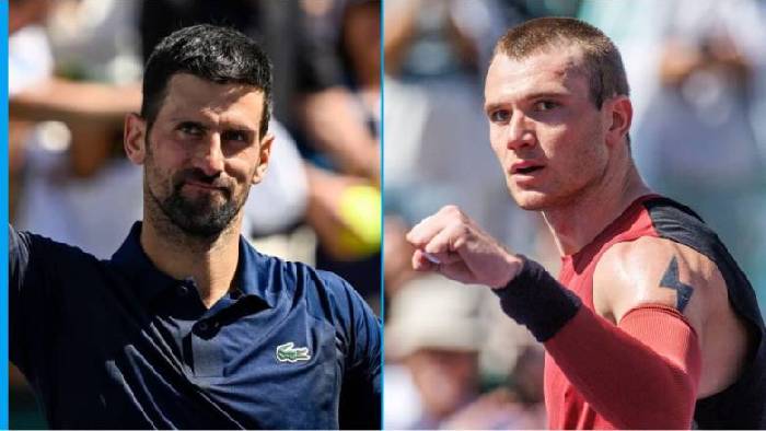 Nhận định tennis Djokovic vs Draper - Vòng 4 Indian Wells Masters, 8h00 ngày 12/3