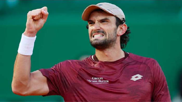 Vacherot thắng sốc De Minaur, gặp Alcaraz ở bán kết Monte Carlo Masters