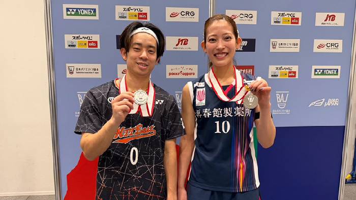 Link xem cầu lông Ấn Độ Mở rộng 2026 vòng 1 Hiroki Midorikawa và Nami Matsuyama