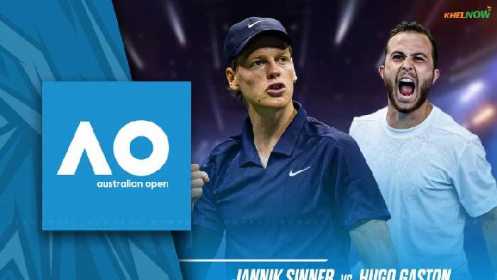Nhận định tennis Sinner vs Gaston - Vòng 1 Úc Mở rộng, 15h00 ngày 20/1