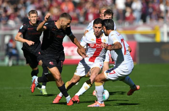 Soi kèo góc Genoa vs Torino, 18h30 ngày 22/02