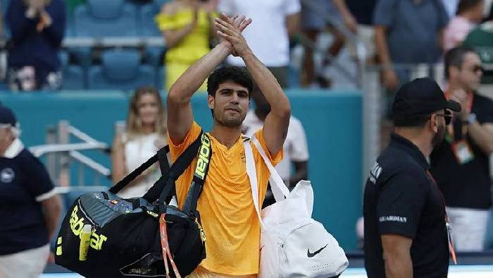 Alcaraz thua sốc Korda ở vòng 3 Miami Open 2026