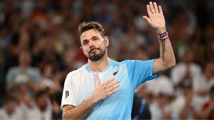 Stan Wawrinka chơi trận cuối cùng tại Úc Mở rộng 2026