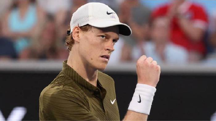 Jannik Sinner lần thứ tư giành vé vào vòng tứ kết Úc Mở rộng