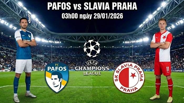 Nhận định, soi kèo Pafos vs Slavia Praha, 03h00 ngày 29/1: Đội cần thắng sẽ thắng