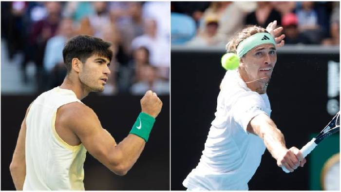 Nhận định tennis Alcaraz vs Zverev - Bán kết Úc Mở rộng, 10h30 ngày 30/1